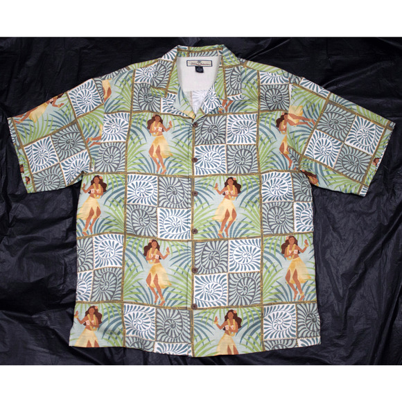 Tommy Bahama Other - Tommy Bahama Short Sleeve Silk Shirt Size Medium